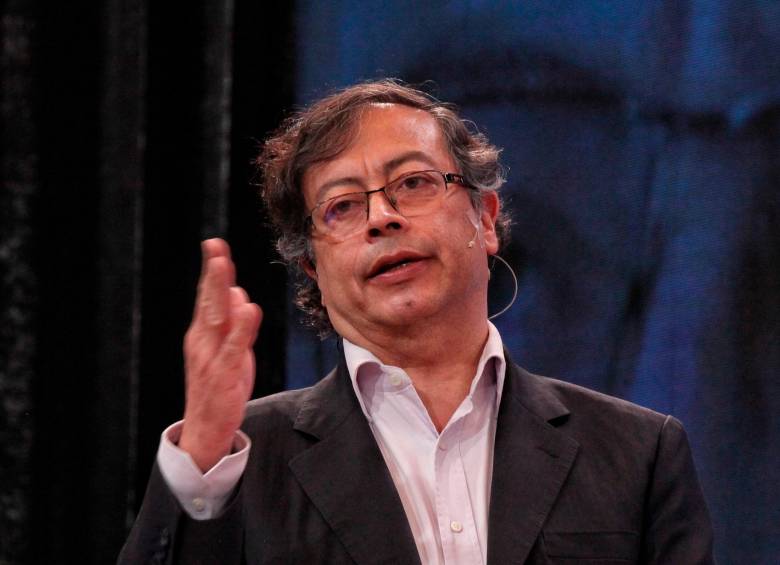 Gustavo Petro afirmó a los empresarios que la relación entre Colombia y Estados Unidos debe girar alrededor del cambio climático, la política antidrogas y el TLC. Foto: Cortesía