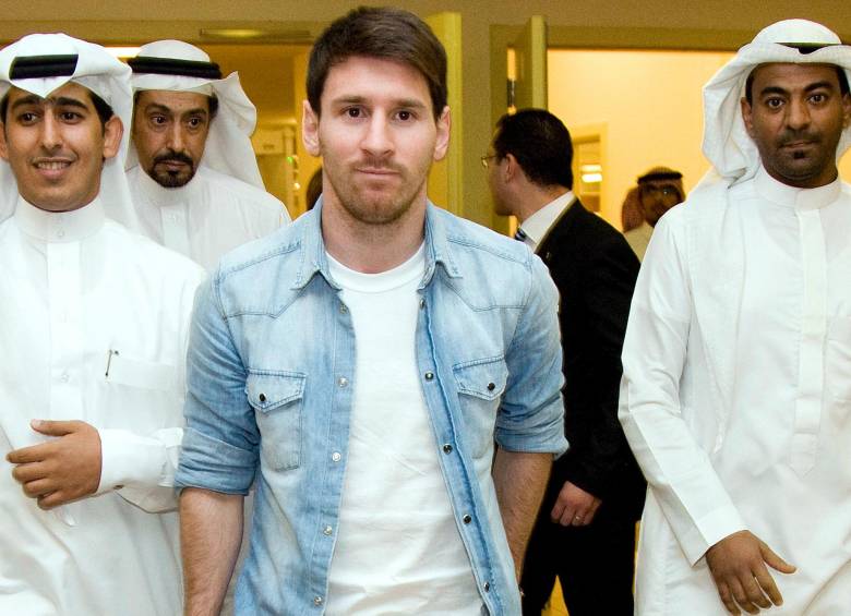 Lionel Messi, de 35 años de edad, suena para llegar al fútbol de Arabia. FOTO AFP