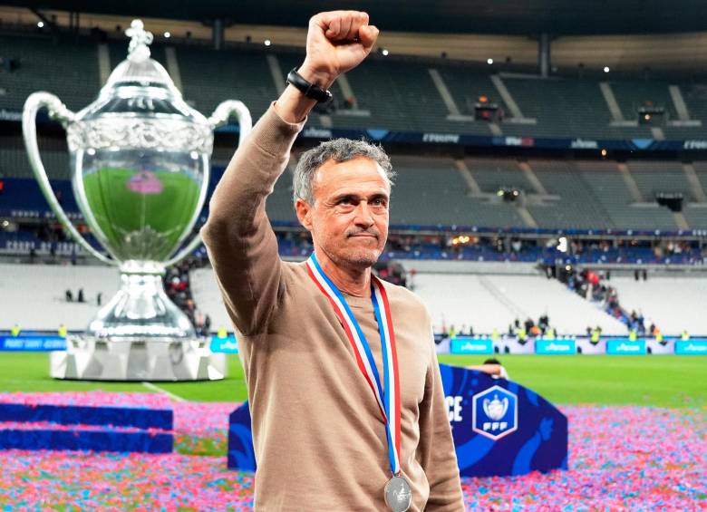 El entrenador español Luis Enrique Martínez llegó al PSG en 2023. De acuerdo con lo que ha manifestado, su idea es concretar un proyecto a largo plazo con el equipo. El objetivo principal es la Champions. FOTO getty