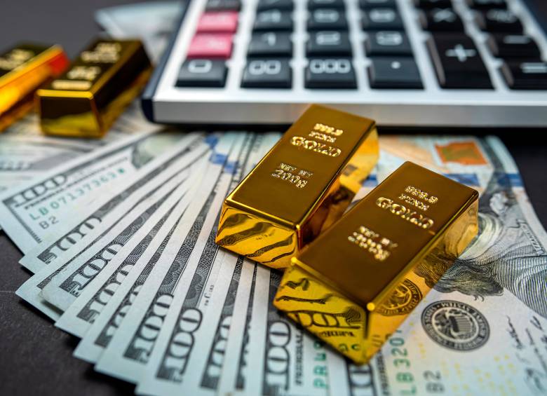 El oro es el tercer producto más exportado por Colombia, después del petróleo y el café. Foto: Depositphotos