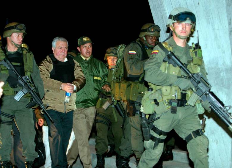 Gilberto Rodríguez Orejuela fue extraditado a EE. UU. en el 2004. Fue señalado por las autoridades de ese país como el más grande exportador de cocaína en el mundo, incluso por encima de su enemigo del Cartel de Medellín, Pablo Escobar. FOTO colprensa