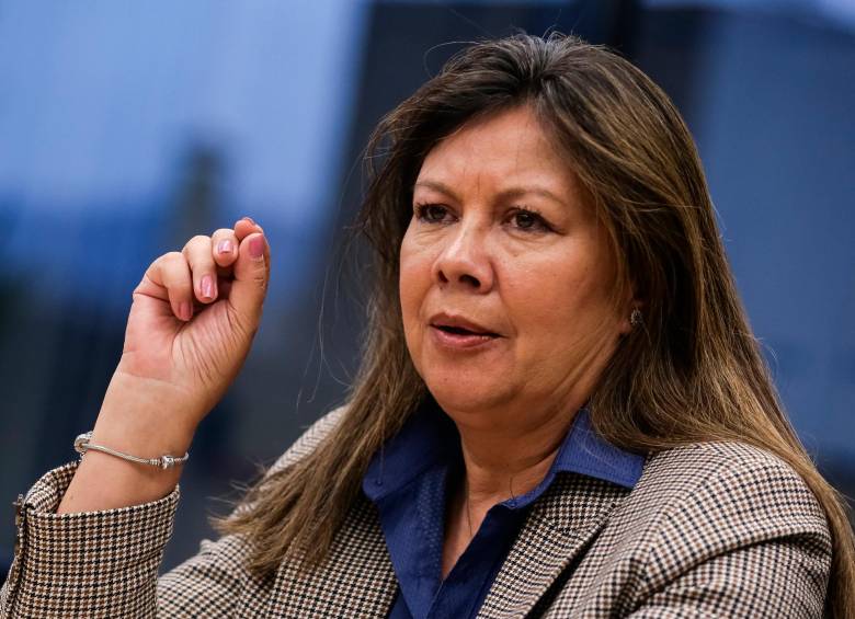 La fiscal general Luz Adriana Camargo se posesionó en el cargo el pasado 5 de abril, luego de ser electa por la Corte Suprema de Justicia. FOTO: Colprensa