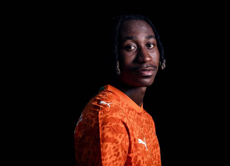 Yan Diomande, delantero de la selección Costa de Marfil. Foto: Getty 