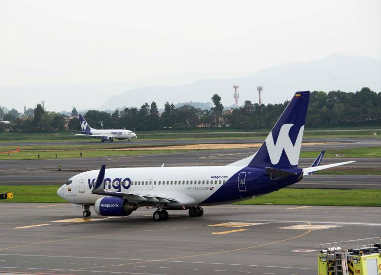 La decisión de Wingo obedece a que centrará su operación en las rutas donde hay mayor demanda de pasajeros. FOTO COLPRENSA 