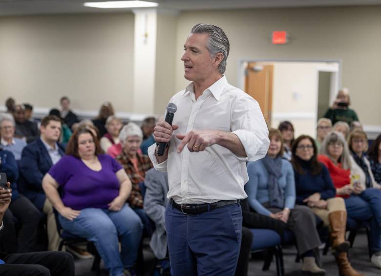 Gavin Newsom, gobernador de California. FOTO: tomada de x, Gavin Newsom.