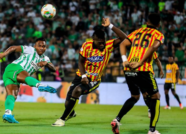 Nacional enfrentará este sábado al Pereira en Yopal. FOTO JAIME PÉREZ