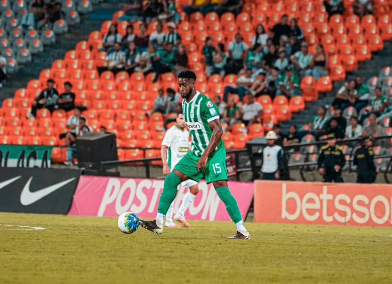 Andres Reyes durante el amistosos benéfico entre Nacional y Once Caldas. FOTO ATLÉTICO NACIONAL