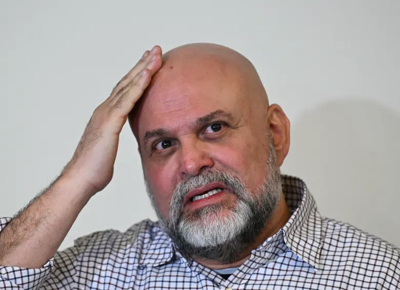 Salvatore Mancuso reside en Bogotá tras su regreso a Colombia luego de haber estado extraditado en Estados Unidos. Foto: AFP