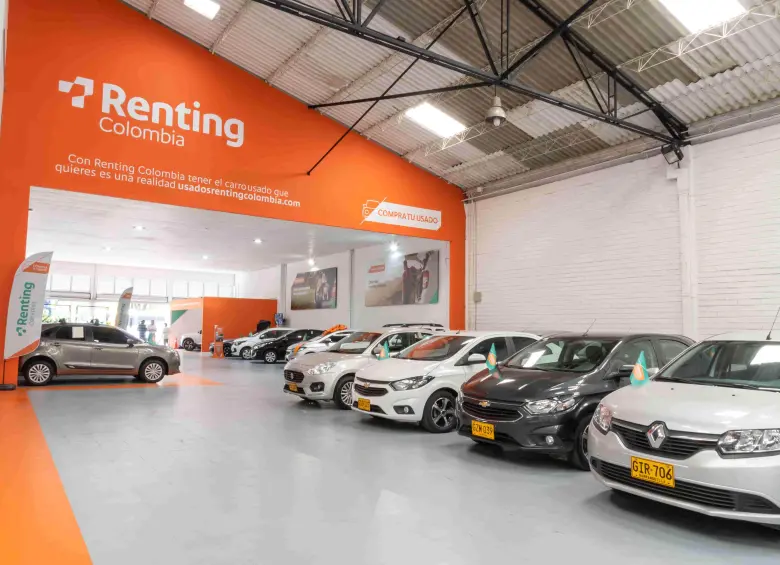 Negocio de la renta de carros en Colombia.