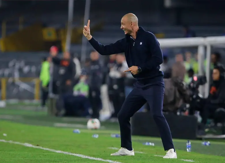 El entrenador de Millonarios, David González, ha manifestado que trabajarán para mejorar los resultados en el semestre. FOTO: COLPRENSA 