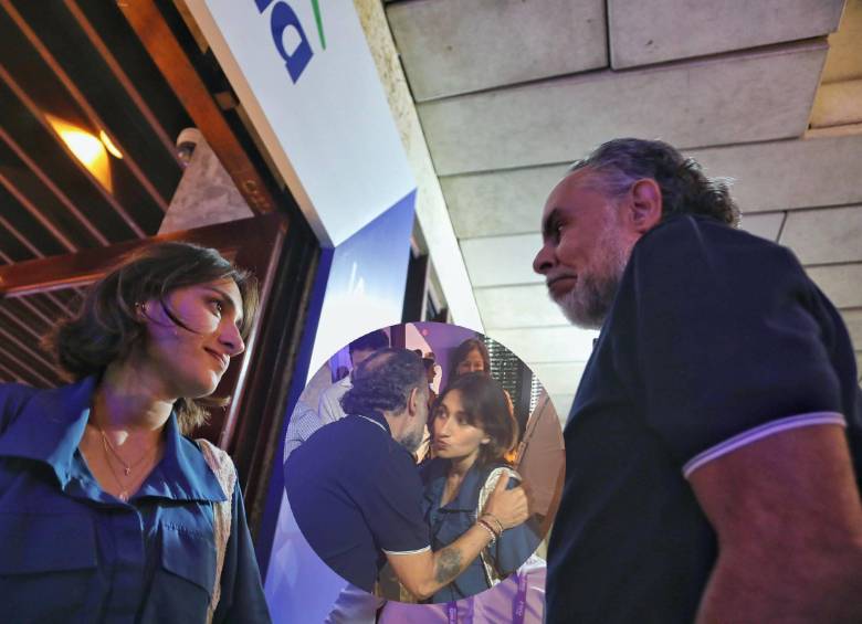 A principios del mes de mayo hubo un episodio parecido a una puesta en escena. Fotos: La FM, W Radio y Colprensa