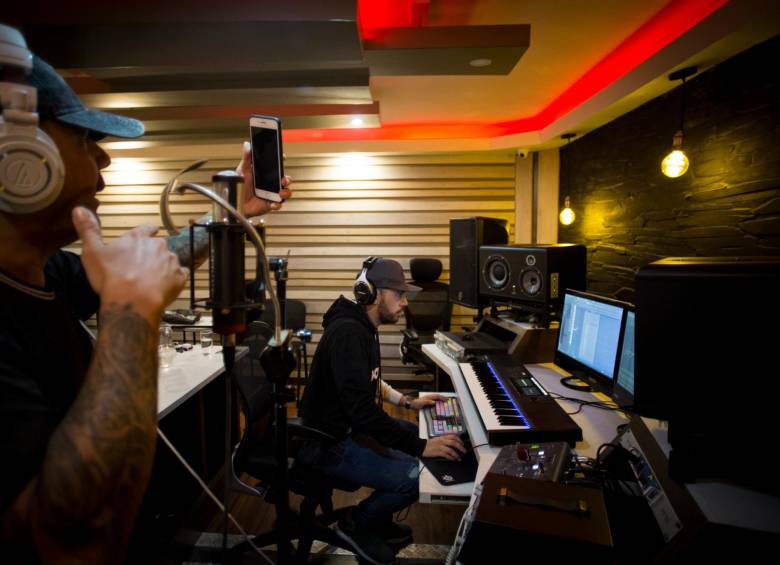 Estudio Dream House en una sesión de género urbano. Foto: David Estrada