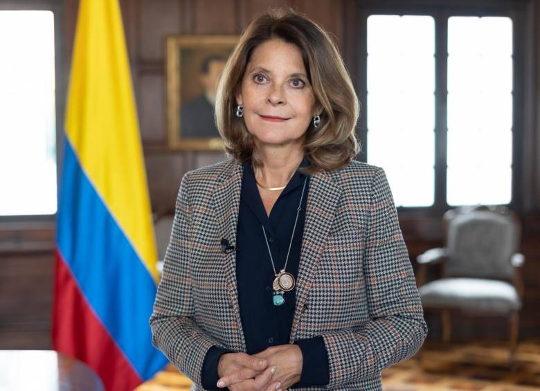 Marta Lucía Ramírez fue la primera mujer vicepresidenta de la historia de Colombia. FOTO: Cortesía Vicepresidencia
