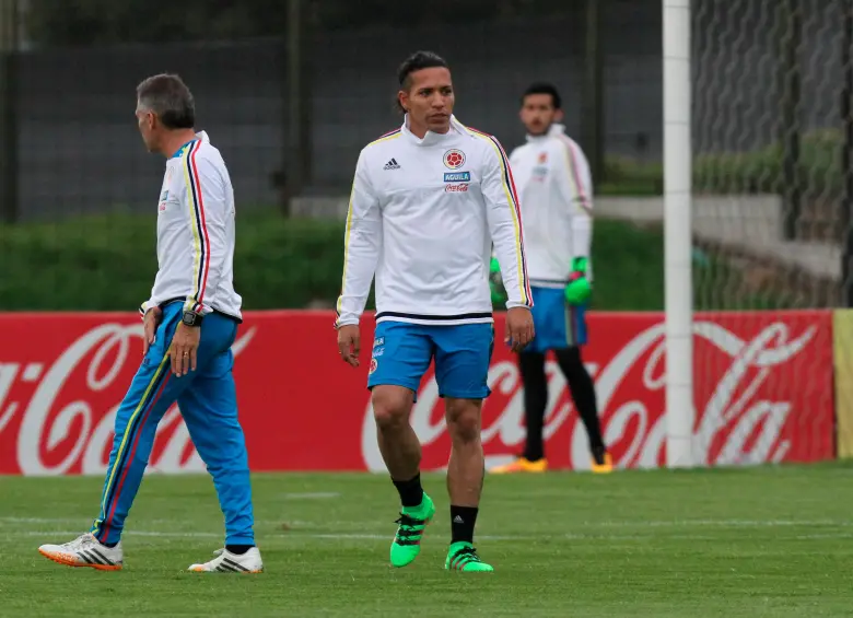 Dayro en marzo 2016, convocado en las eliminatorias del mundial de Rusia. Foto: Colprensa. 