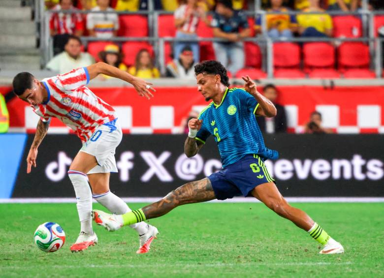 El mediocampista Richard Ríos es uno de los jugadores llamados a asumir protagonismo en el nuevo proceso de la Selección Colombia. FOTO: AFP