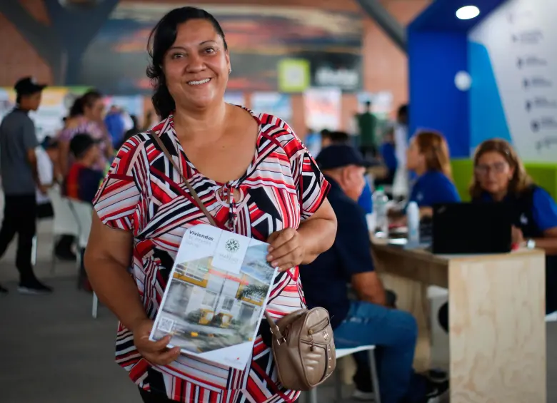 Feria FNA por Colombia en Plaza Mayor reúne oferta de vivienda con financiación total y asesoría gratuita para familias. FOTO CORTESÍA