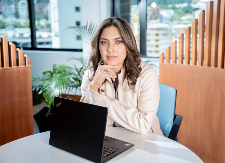 Johanna Ballesteros, gerente general de la farmacéutica MSD para Colombia y Ecuador, señaló que este año la compañía espera seguir con el ritmo de crecimiento de doble dígito que tuvo en 2023. Foto: Cortesía