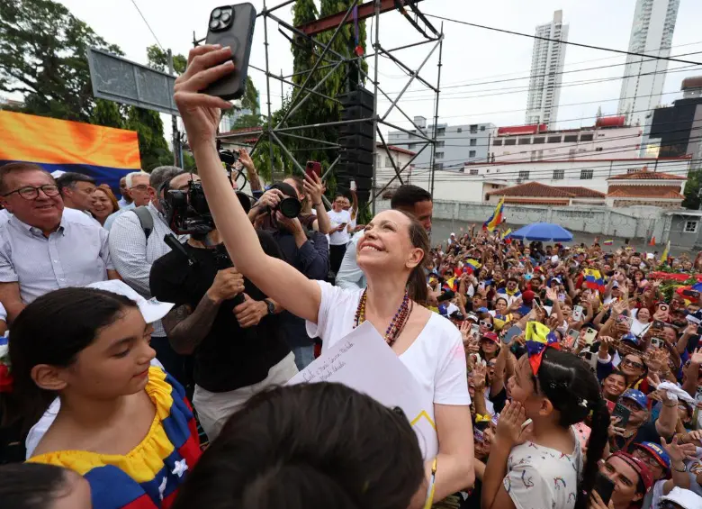 María Corina Machado. Foto: X María Corina Machado @MariaCorinaYA
