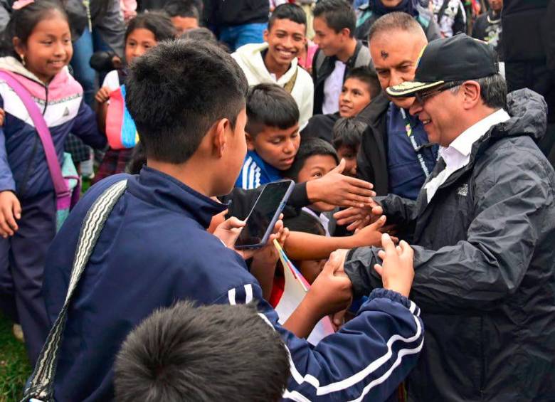Petro quiere replicar esta iniciativa en toda Colombia. Foto: Twitter Presidencia Colombia. 