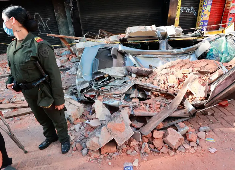 La campaña Adopta un Hogar busca apoyar la reconstrucción de viviendas afectadas por el terremoto del 10 de agosto en Chocó, el Eje Cafetero y Valle del Cauca. FOTO Manuel Saldarriaga
