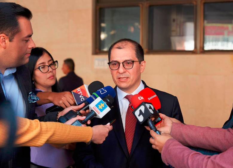 El fiscal Francisco Barbosa criticó y rechazó tajantemente la propuesta de crear una nueva sala en la Corte Suprema de Justicia. Foto: Cortesía. 
