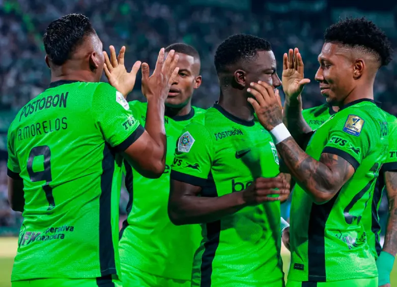 Atlético Nacional ha cosechado tres puntos de nueve posibles en lo corrido de esta Copa Libertadores 2025. FOTO: Manuel Saldarriaga