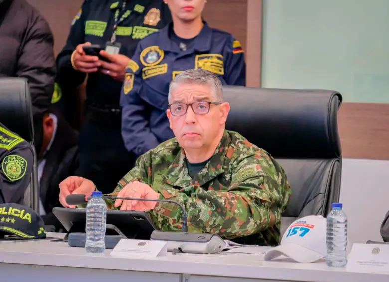 El general Hugo López Barreto, jefe del Comando General de las Fuerzas Militares. FOTO: CORTESÍA DE @COMANDANTE_FFMM.