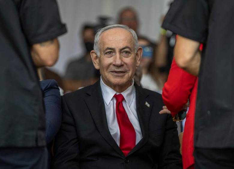 Primer ministro de Israel, Benjamin Netanyahu. FOTO: AFP.