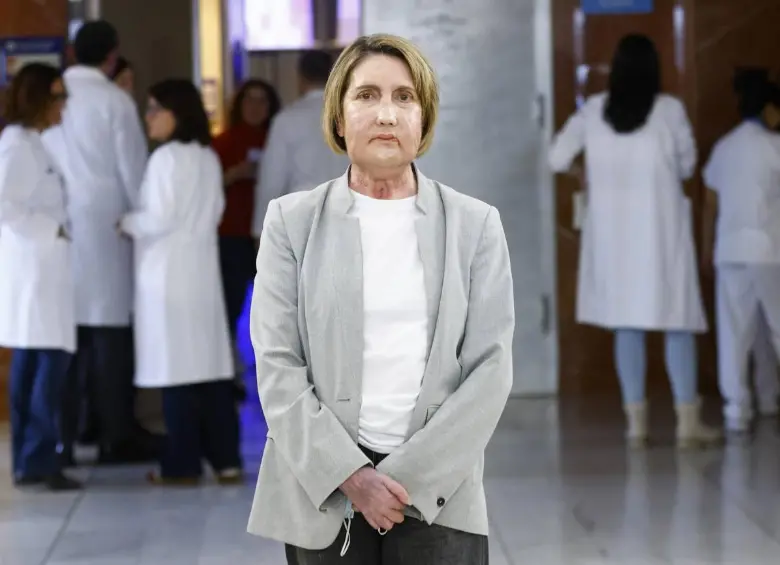 Ella es Carme, la mujer que recibió el trasplante. FOTO: Hospital Vall d’Hebron