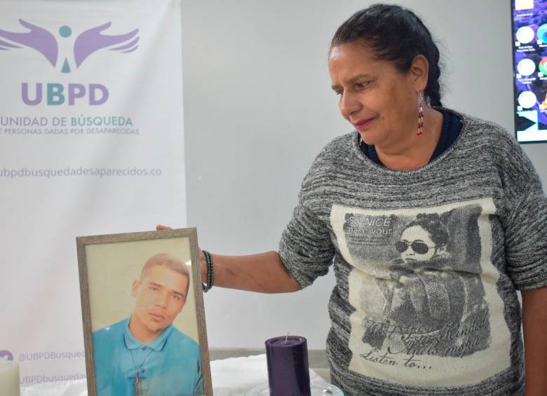 La familia Monsalve Arias recibió el cuerpo de Juan Guillermo tras 21 años de no tener noticias de él. FOTO Cortesía