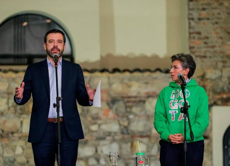 A Claudia López la remplazará en la Alcaldía de Bogotá Carlos Fernando Galán. FOTO COLPRENSA