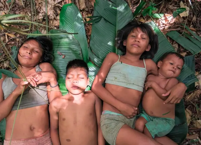 En esta producción también participaron cuatro niños actores que representaron a los niños reales. FOTO Cortesía