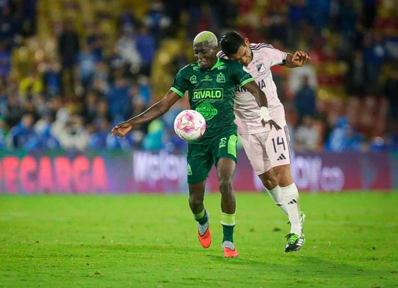Millonarios empató con Bucaramanga en El Campín y ahora necesita cuatro victorias para tener opción matemática de clasificarse entre los ocho. FOTO COLPRENSA 