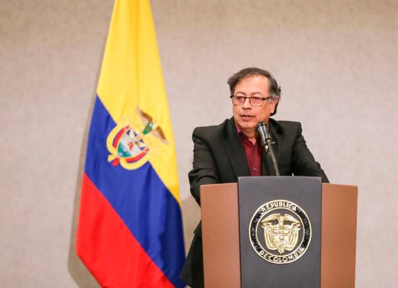 Petro aseguró que el narcotráfico ha permeado diferentes esferas del poder político en Colombia y aseguró que él no está interesado en aferrarse a su cargo. FOTO COLPRENSA