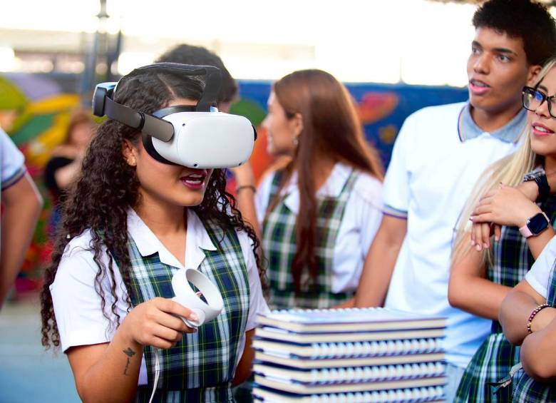 En Medellín se podrá estudiar de manera virtual a través de @Medellín, una ciudadela digital en la que se podrán acceder a cursos sin tener que inscribirse en fechas específicas y con varias facilidades. FOTO: CORTESÍA