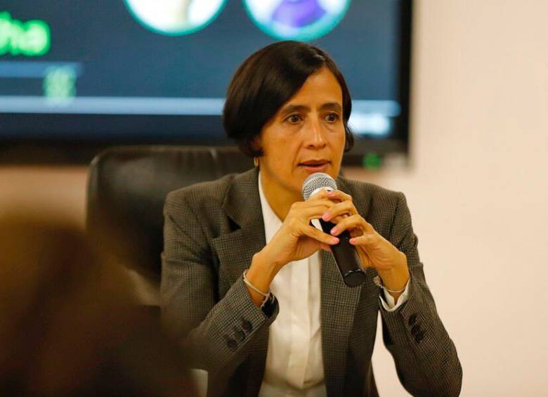 La ministra de Ambiente, Susana Muhamad, explicó cómo funcionarán las brigadas contra los incendios. FOTO COLPRENSA