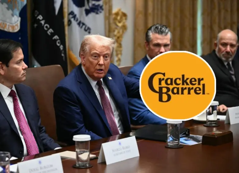 Desde el cambio de logo la marca se ha visto envuelta en una controversia que incluso a bajado el valor de sus acciones en la bolsa. Imagen: AFP, Cracker Barrel.