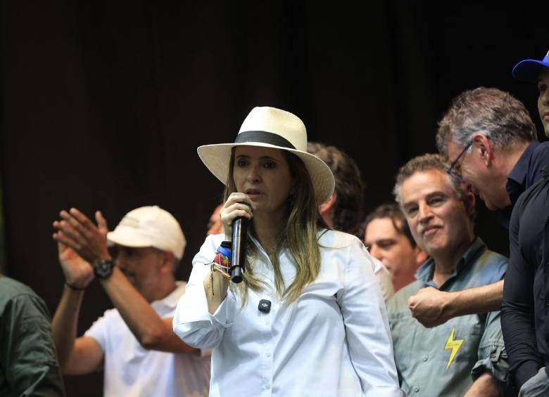 Paloma Valencia, candidata presidencial. Foto: Camilo Suárez - EL COLOMBIANO