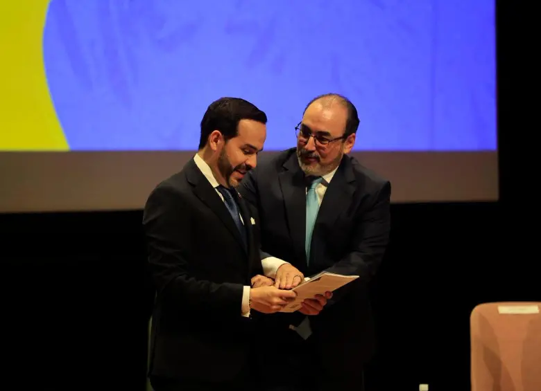 Sergio Díaz-Granados, presidente ejecutivo de CAF, anunció un marco de financiamiento por US$9.000 millones para respaldar proyectos estratégicos de Colombia entre 2026 y 2030. FOTO CORTESÍA.