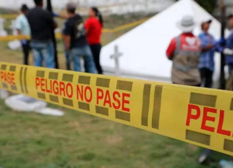 Los cuerpos de las víctimas estaban cerca de la ribera del río Guarinó. Imagen de referencia. FOTO: Colprensa