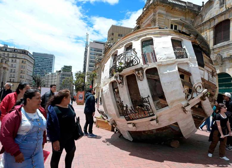 Pabellón de las Nieves está en la esquina nororiental del Palacio San Francisco. FOTO Colprensa