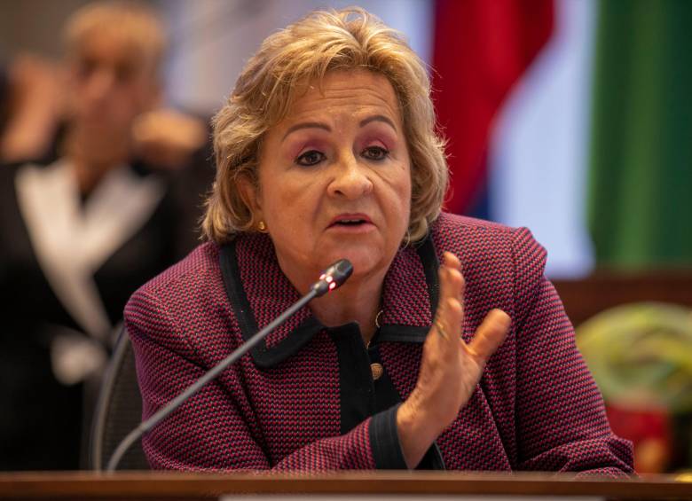 Aura Marleny Arcila Giraldo, concejala de Medellín: FOTO: CARLOS VELÁSQUEZ.