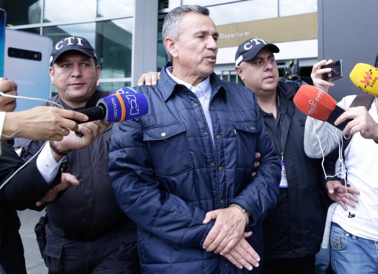 La Jurisdicción Especial para la Paz (JEP) decidió expulsar al general retirado Mauricio Santoyo, excomandante del Gaula Medellín. Fotos: Colprensa - Diego Pineda