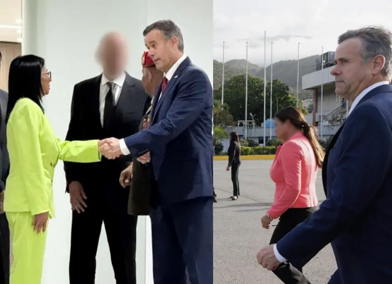 La reunión tenía el propósito de abordar temas como la cooperación en inteligencia, estabilidad económica y la lucha contra el narcotráfico, en medio de un giro clave en la relación bilateral tras la captura de Nicolás Maduro. FOTO: redes sociales. 