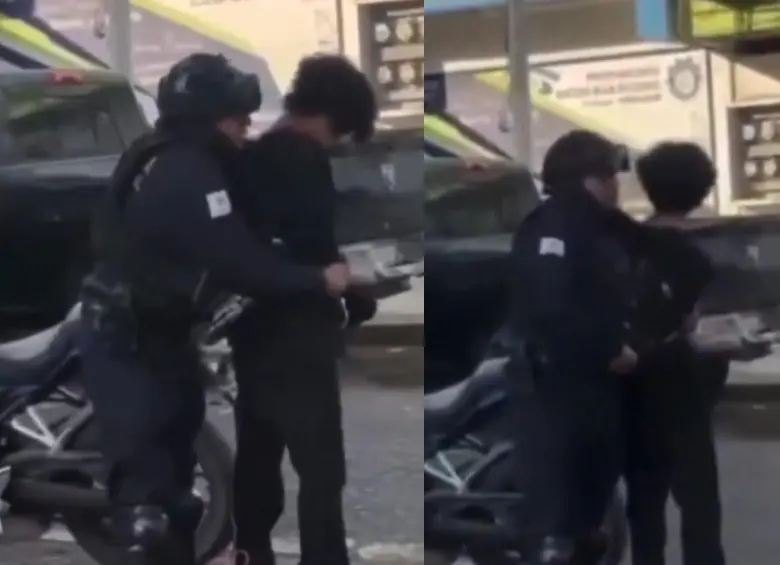 El adolescente fue capturado por las autoridades tras el ataque en el que murieron dos profesoras en una escuela de Michoacán. FOTO: Redes sociales. 