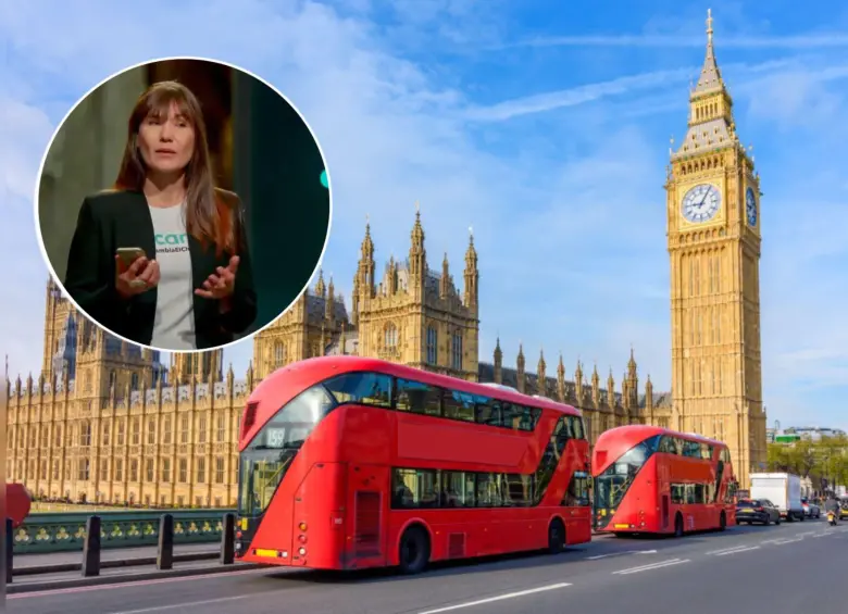 Zulma Guzmán fue arrestada en Londres debido a una orden de captura emitida por la Interpol a causa de la investigación por la muerte de dos menores de edad que fueron, al parecer, envenenadas con talio. Fotos: Getty Images y redes sociales