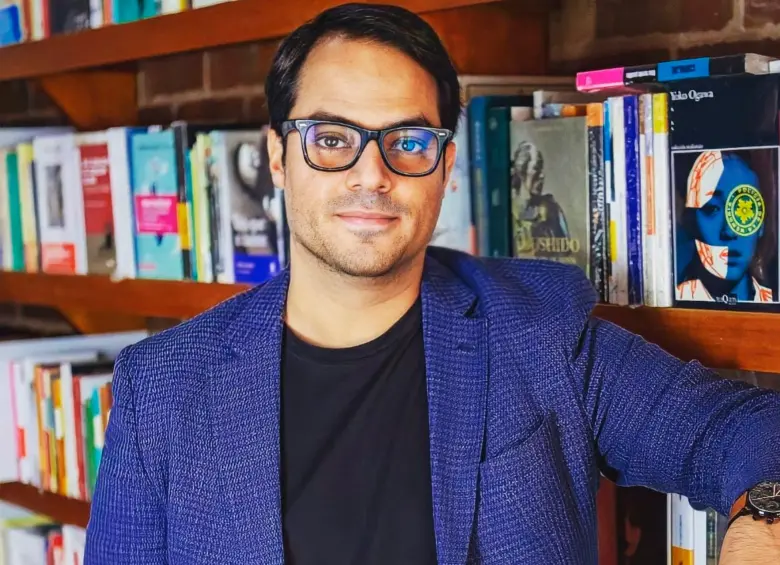 Andrés Sarmiento ha trabajado en los eventos literarios más importantes del país, entre ellos en la Filbo y en la Fiesta del Libro y la Cultura. Foto: Cortesía.