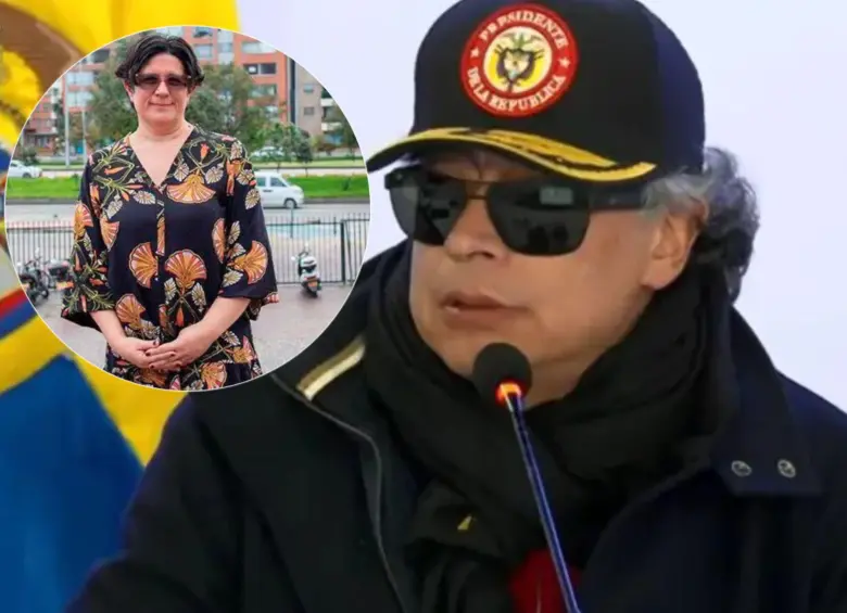 El presidente Gustavo Petro arremetió contra la codirectora Laura Moisá. Fotos: Captura de video presidencia y Universidad Nacional