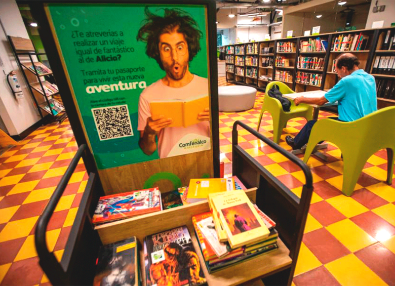 Biblioteca de Belén Aguas Frías. Foto: Esnéyder Gutiérrez, periódico El Colombiano. 