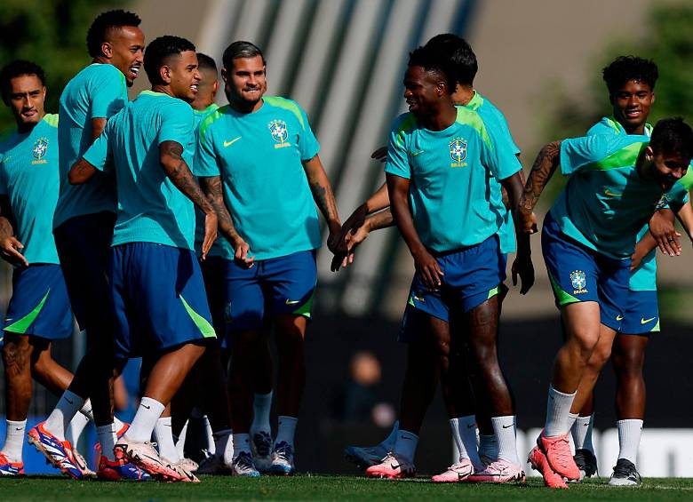 El ambiente de Brasil es el mejor. Ahora les toca refrendar todo en la cancha. FOTO GETTY